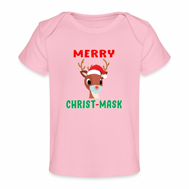 Merry Christmask Rudolph Red Nose Mask Reindeer.