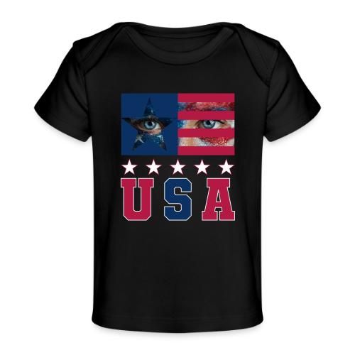 Stars and Vision USA - Baby Organic T-Shirt