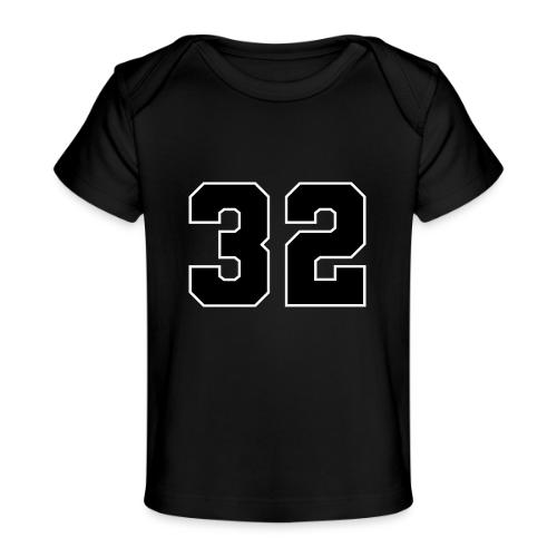 Varsity Number 32 Athletic Design - Baby Organic T-Shirt