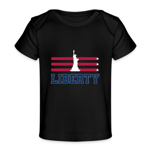 USA: Stars of Liberty - Baby Organic T-Shirt
