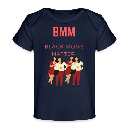BMM wht bg - Baby Organic T-Shirt