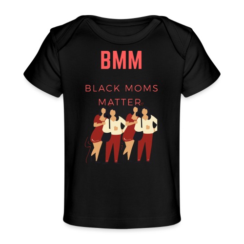 BMM wht bg - Baby Organic T-Shirt