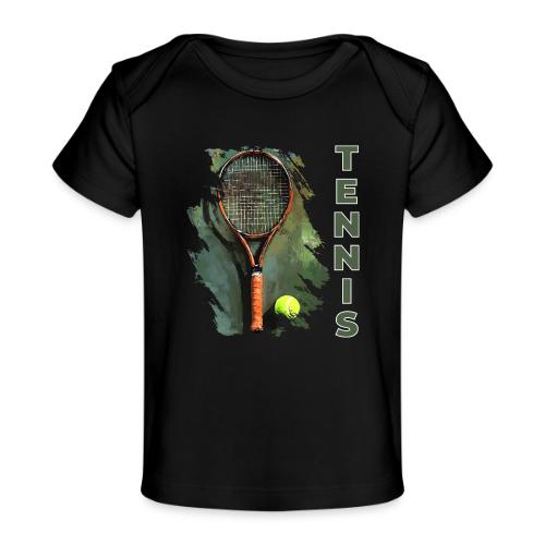 Tennis Precision Strike - Baby Organic T-Shirt