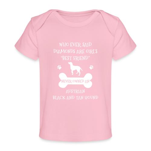 Best Friend Is Austrian Black And Tan Hound Cool - Baby Organic T-Shirt