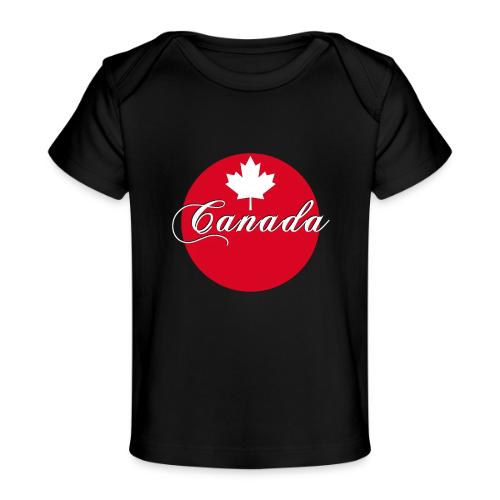 Canada in red and white - Baby Organic T-Shirt