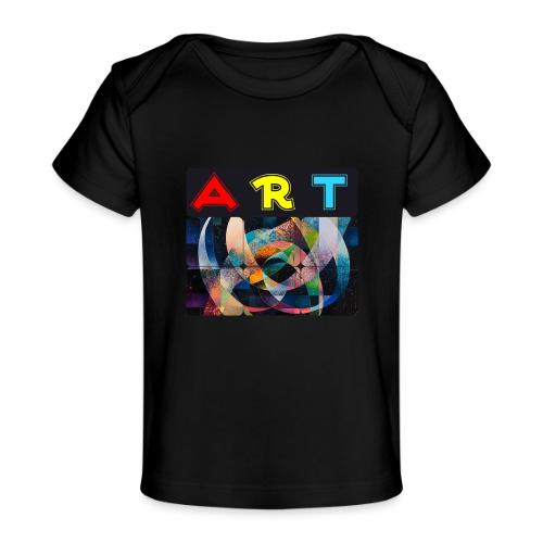 Art of Stripes and Shades - Baby Organic T-Shirt