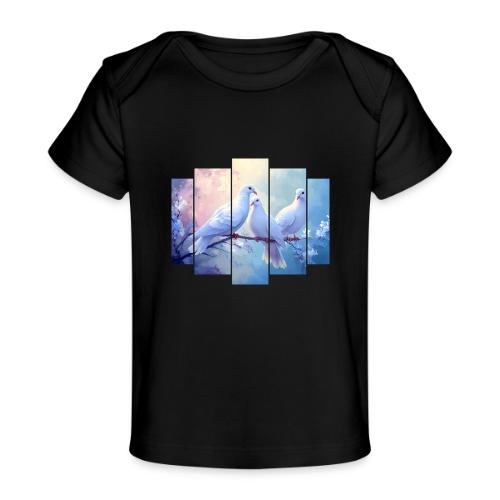Symbols of Peace and Serenity - Baby Organic T-Shirt