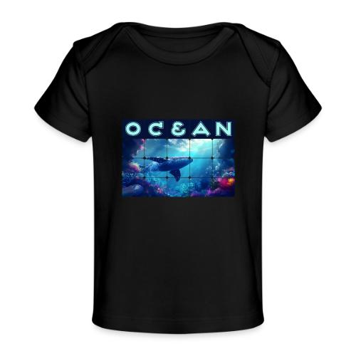 Ocean: Whale’s Path - Baby Organic T-Shirt