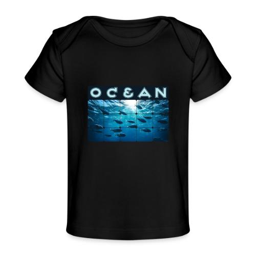 Ocean: Silver Tide - Baby Organic T-Shirt