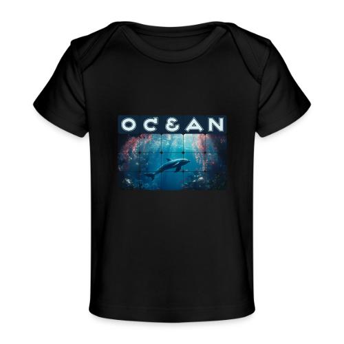 Ocean: Blue Grace - Baby Organic T-Shirt