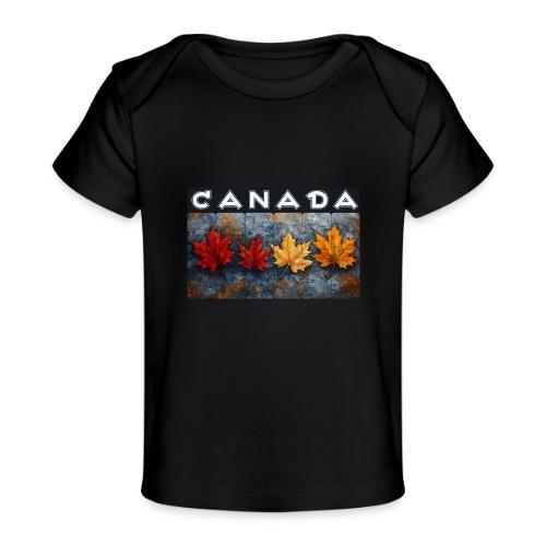 Colorful Canada Style - Baby Organic T-Shirt