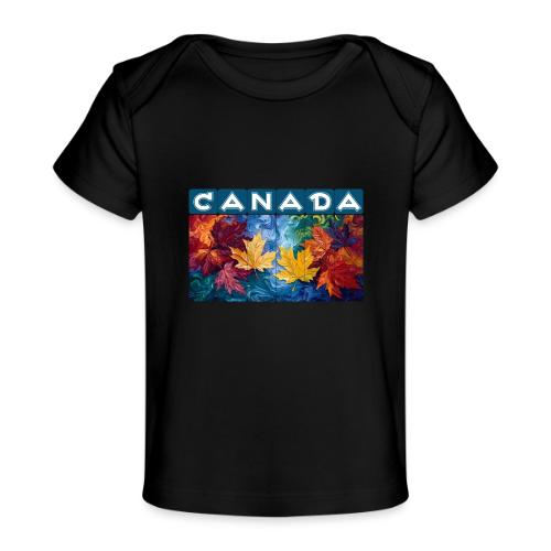 Canada in Brushstrokes - Baby Organic T-Shirt