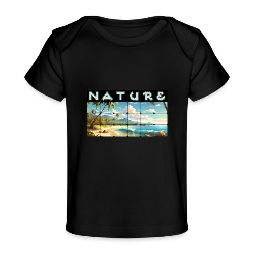 Nature: Sun-Kissed Shore - Baby Organic T-Shirt