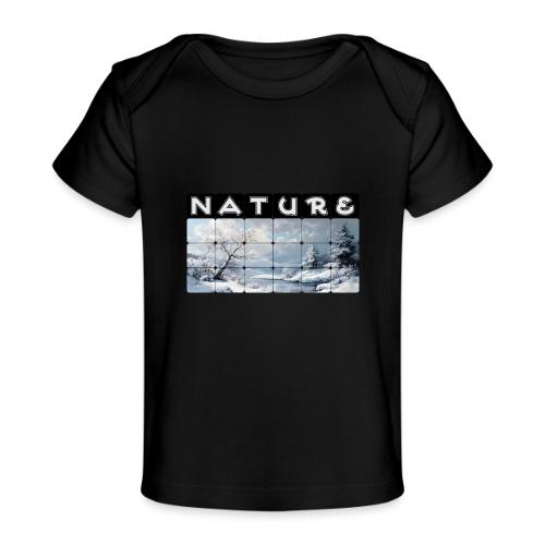 Nature: Winter Embrace - Baby Organic T-Shirt
