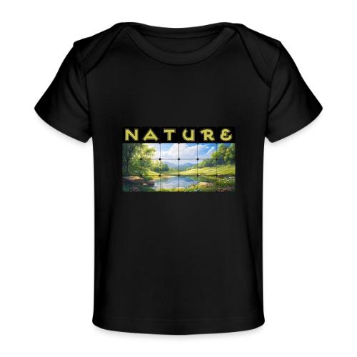Nature: Springtime Serenity - Baby Organic T-Shirt