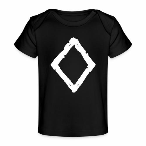 Elder Futhark Rune Ingwaz - Letter NG - Baby Organic T-Shirt