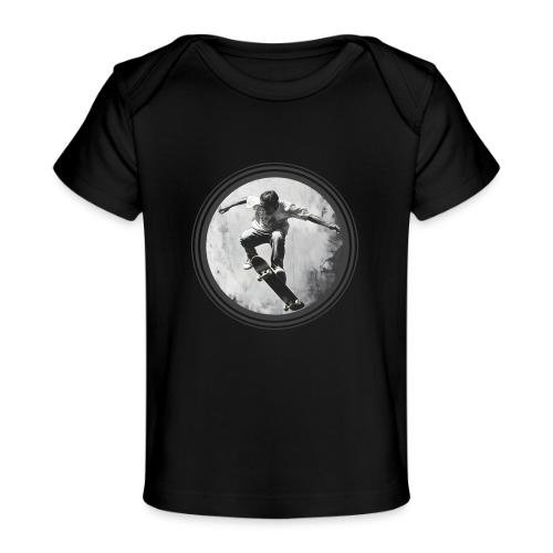 Skateboarding Vibes Only - Baby Organic T-Shirt