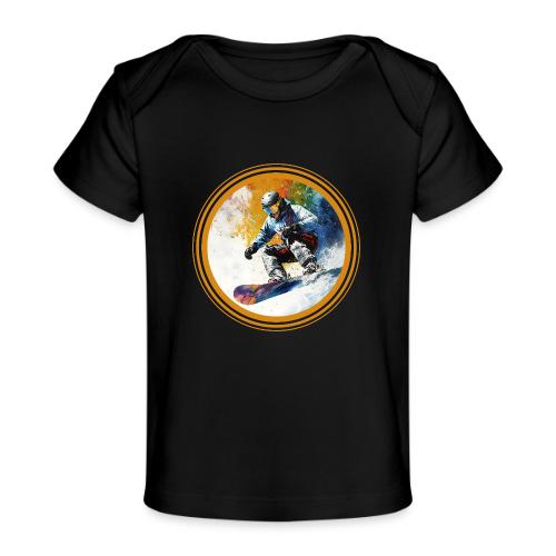 Snowboarding Dreams - Baby Organic T-Shirt