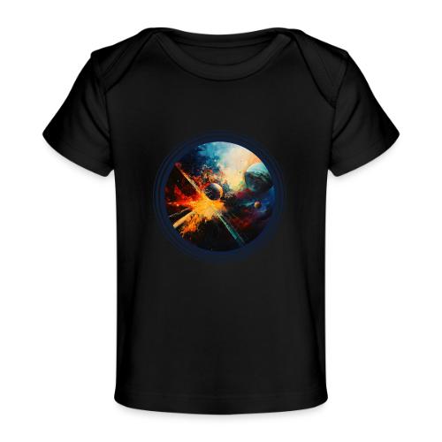 Planets in Turmoil - Baby Organic T-Shirt