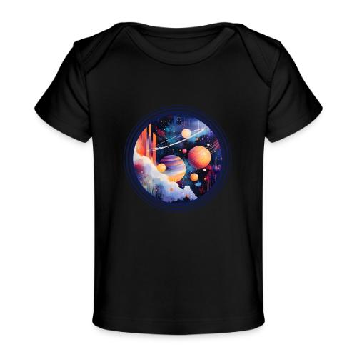 Floating Planetscape - Baby Organic T-Shirt