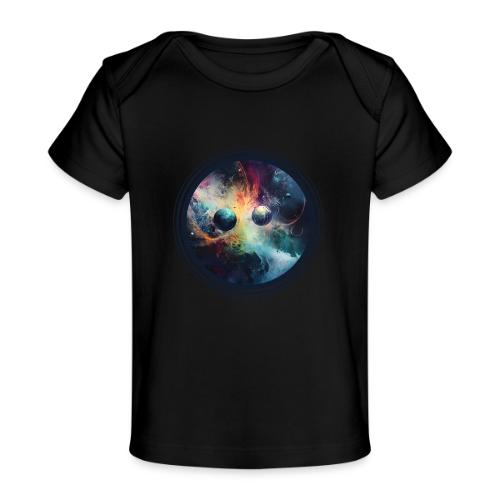 Chaotic Color Planets - Baby Organic T-Shirt