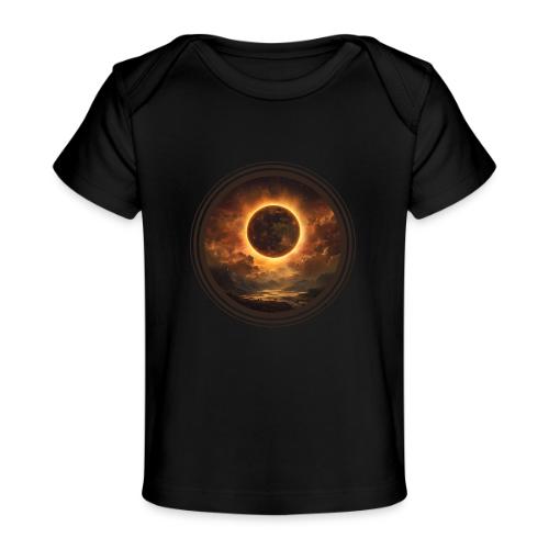 Eclipse Canvas - Baby Organic T-Shirt