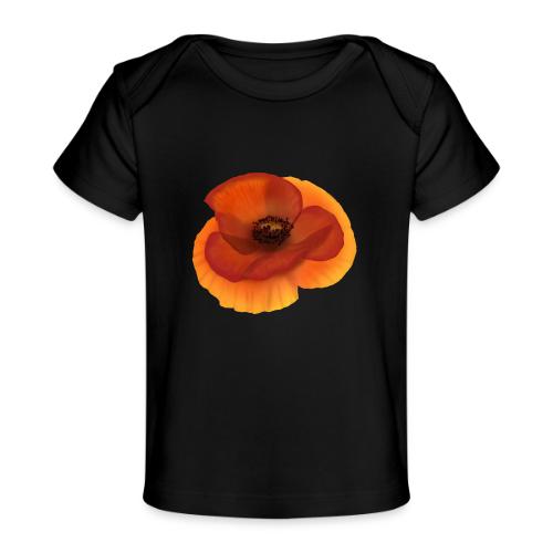 Vivid poppy - Baby Organic T-Shirt