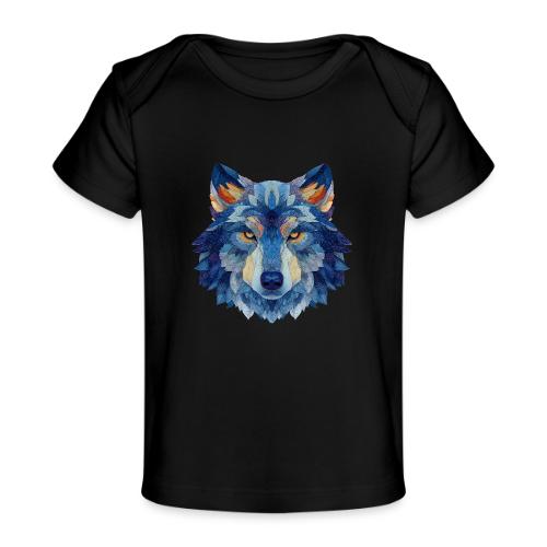 Wolf: Alpha Portrait - Baby Organic T-Shirt