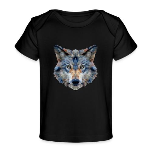Wolf: Chromatic Wild Gaze - Baby Organic T-Shirt