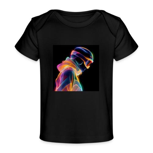 Snowboarding: Neon Gravity Ride - Baby Organic T-Shirt