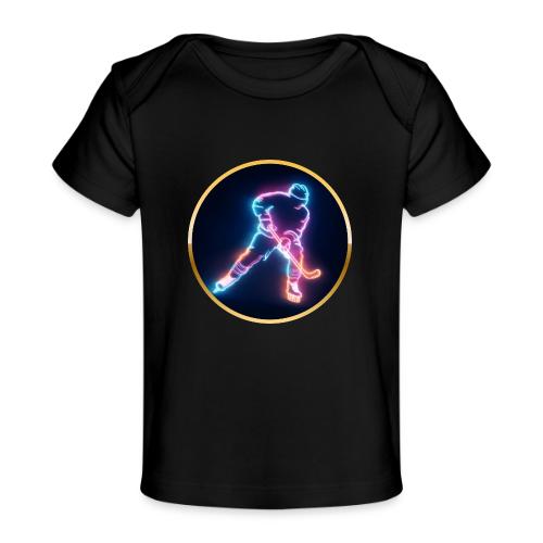 Golden Neon Hockey - Baby Organic T-Shirt