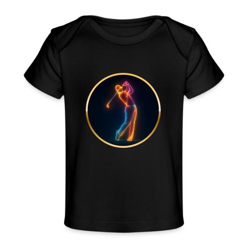 Neon Golf Motion - Baby Organic T-Shirt