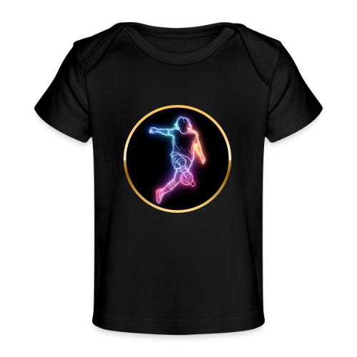 Soccer: Neon Goal Fusion - Baby Organic T-Shirt