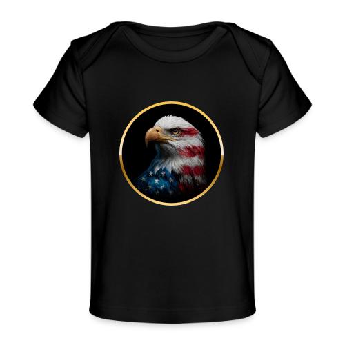USA: Liberty Emblem - Baby Organic T-Shirt