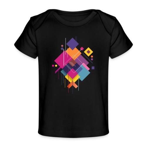 Vibrant Geometry - Baby Organic T-Shirt
