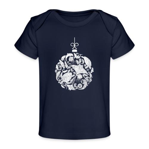 Coastal Christmas Ornament White - Baby Organic T-Shirt