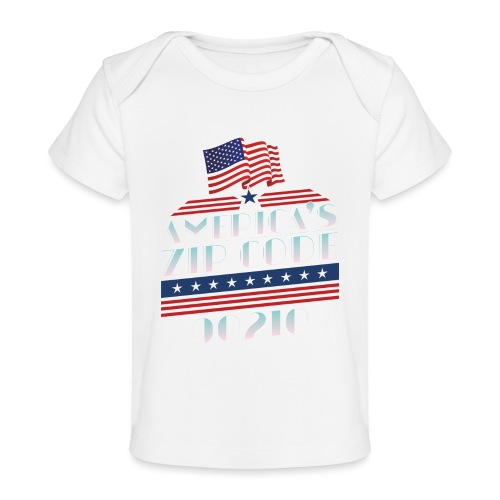 90210 Americas ZipCode Merchandise - Baby Organic T-Shirt