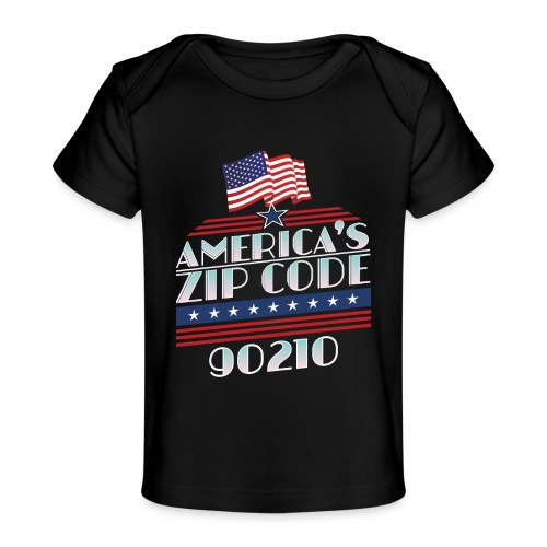 90210 Americas ZipCode Merchandise - Baby Organic T-Shirt