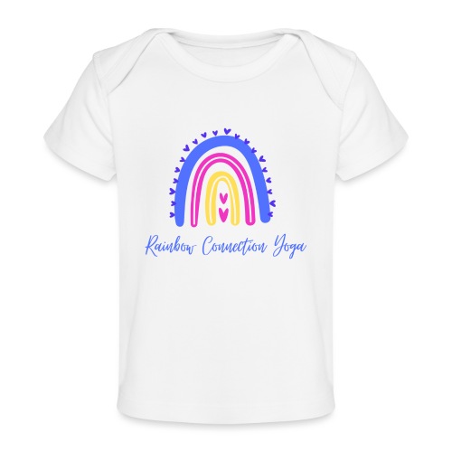 Rainbow Connection Yoga t shirt - Baby Organic T-Shirt