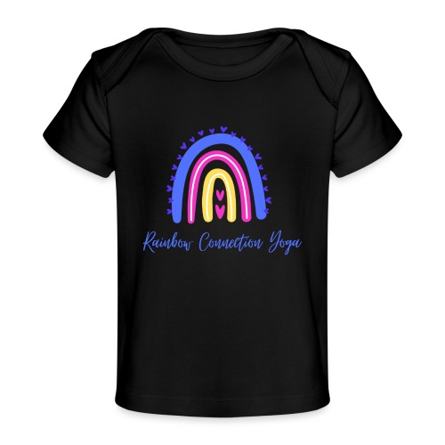 Rainbow Connection Yoga t shirt - Baby Organic T-Shirt