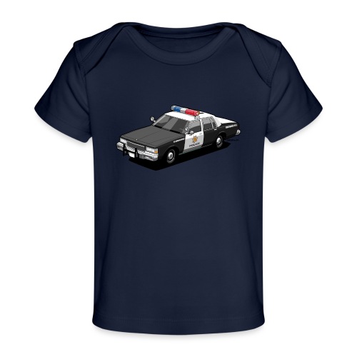 Caprice Classic Police Car - Baby Organic T-Shirt