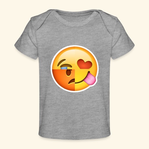 E Tees , Unique , Love , Cry, angry - Baby Organic T-Shirt