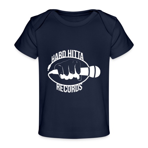 HARD_HITTA_LOGO_W - Baby Organic T-Shirt