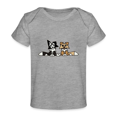 Triangle Dogs - Baby Organic T-Shirt