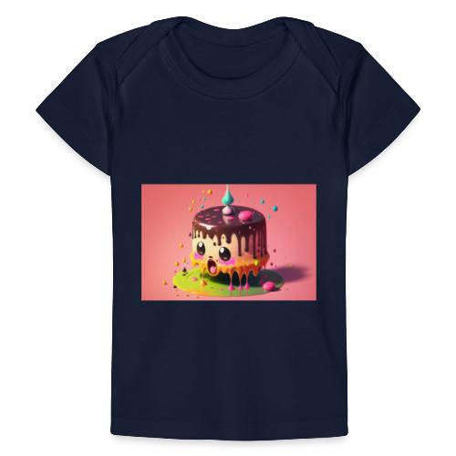 Cake Caricature - January 1st Psychedelic Desserts - Baby Organic T-Shirt