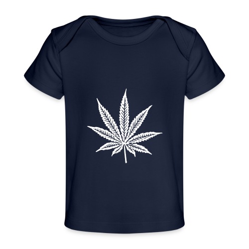 Cannabis Leaf - Baby Organic T-Shirt