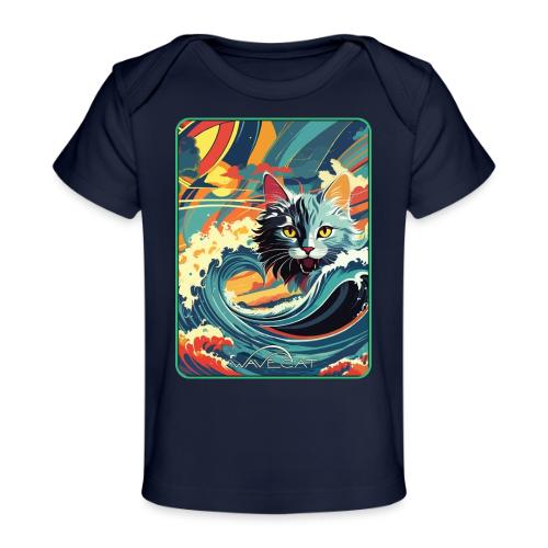 Wavecat Beach - Baby Organic T-Shirt