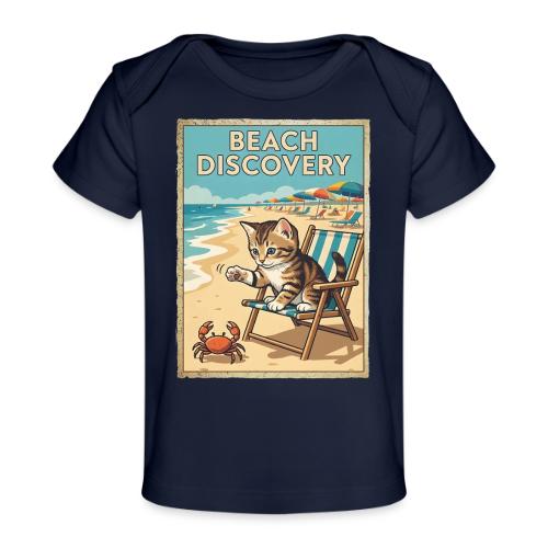 Kitten's Beach Discovery - Baby Organic T-Shirt