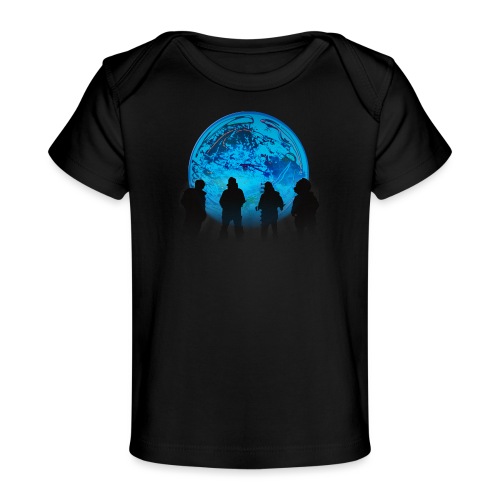 MOON KISS (Explorers) - Baby Organic T-Shirt