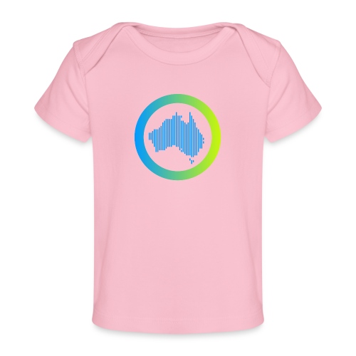 Gradient Symbol Only - Baby Organic T-Shirt